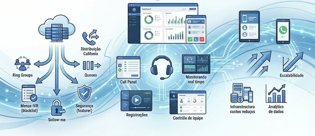 Revolucione sua comunicação: Getline, a plataforma unificada de telefonia e atendimento