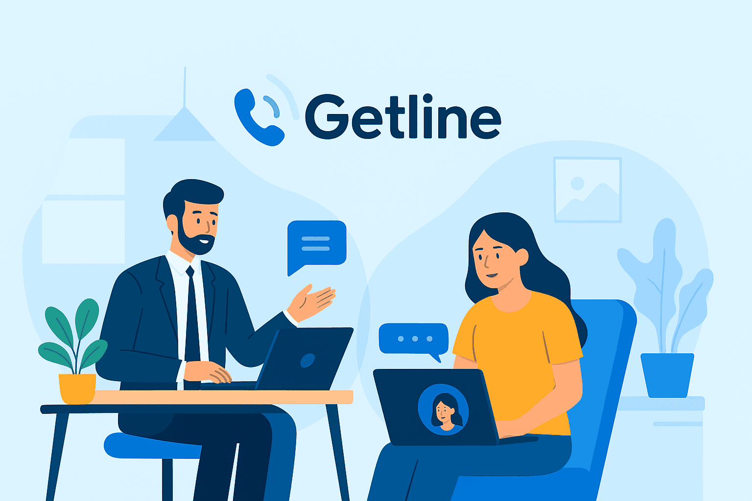 Como Getline potencializa o atendimento em equipes híbridas