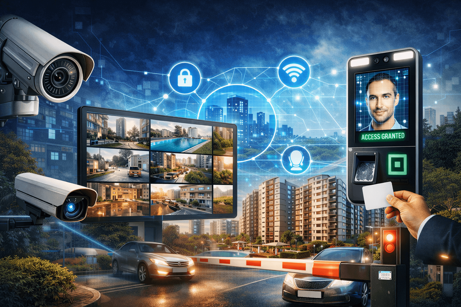 Segurança inteligente para condomínios, quando tecnologia e tranquilidade caminham juntas