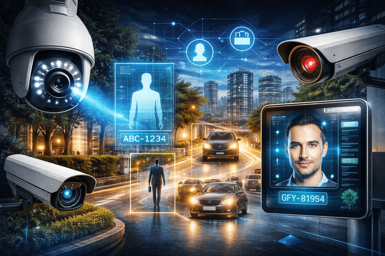 A Evolução das Câmeras de Segurança, tecnologia, inteligência artificial e monitoramento inteligente