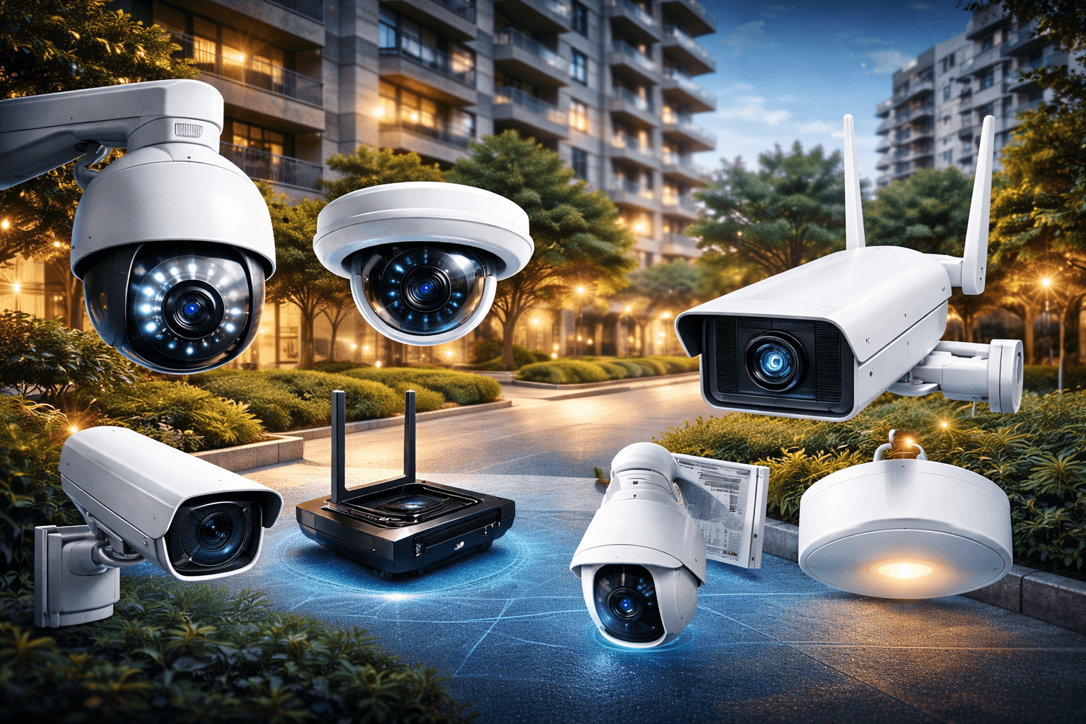 Tipos de câmeras de segurança, hoje temos vários modelos, para atender todo o tipo de necessiade