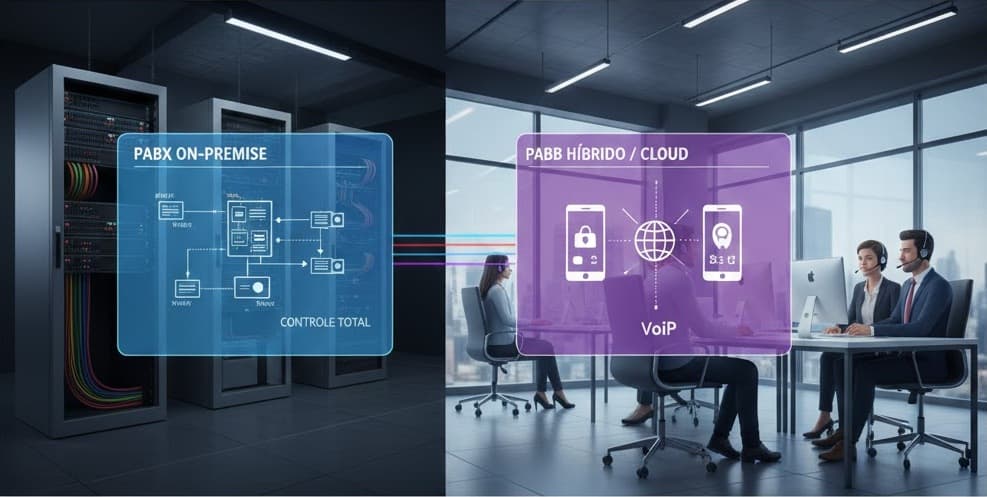 PABX Físico na era digital, quando manter o sistema on-Premise é a melhor estratégia