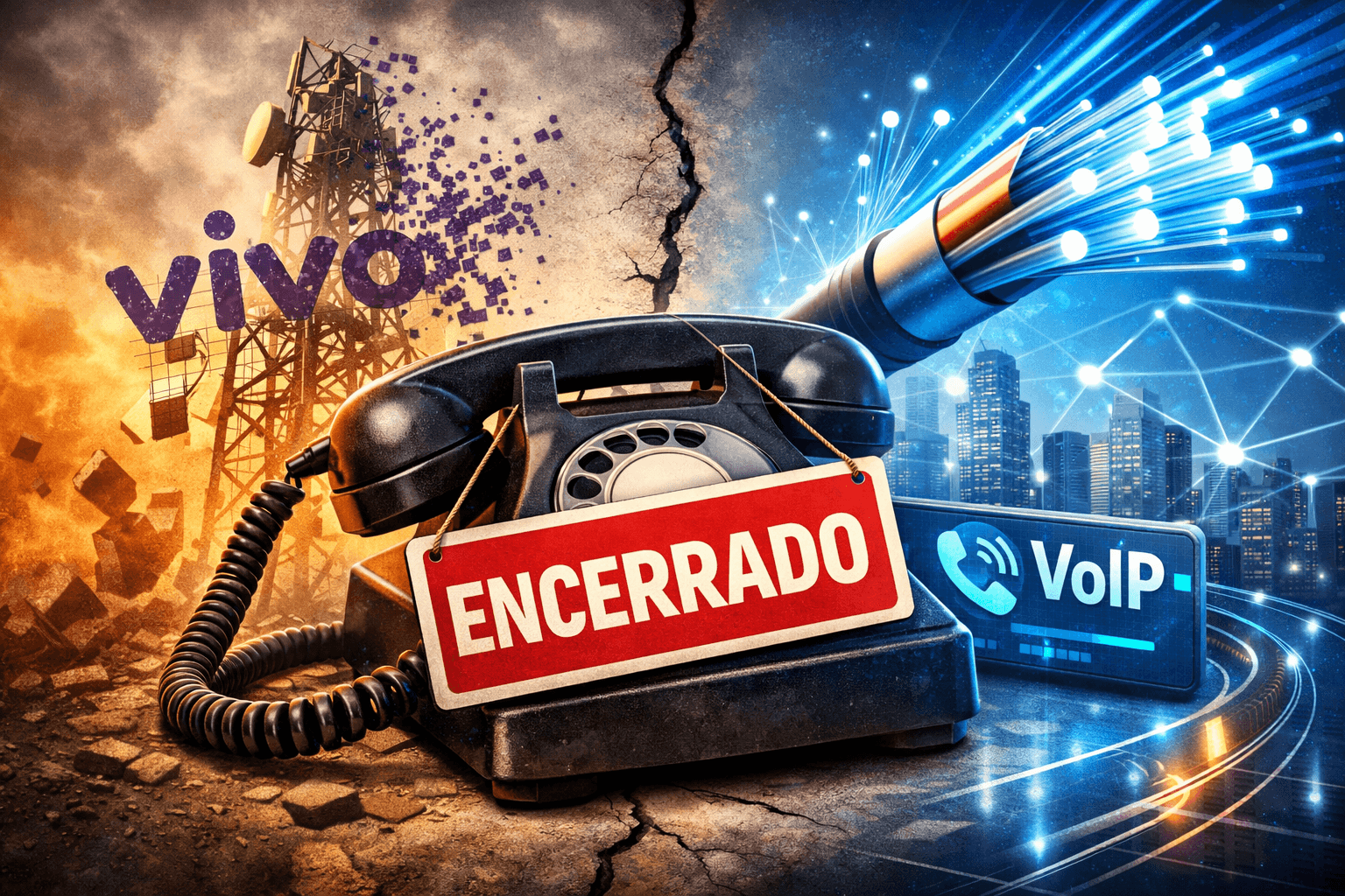 Encerramento da Telefonia Fixa da Vivo no Brasil: o que muda e como sua empresa pode se preparar